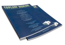 Toplum ve Hukuk Sayı 4